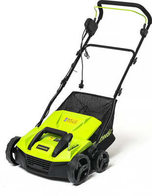 Аэратор-скарификатор для газона электрический Greenworks 1600W 36см / 2515507