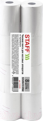 Набор чековых лент Staff Термобумага / 110448 (8шт)