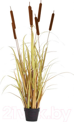 Искусственное растение Merry Bear Home Decor Микс трава-рогоз желтеющий / KD4053-135-22