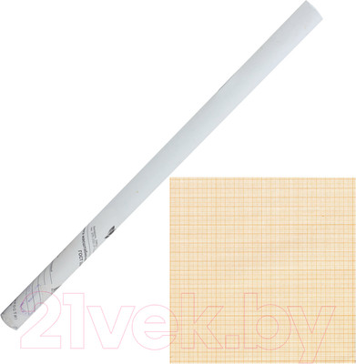 Миллиметровая бумага Staff Масштабно-координатная / 122811 (оранжевый)