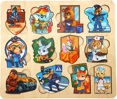 Развивающая игра Нескучные игры Кто есть кто? Профессии / 8285/52