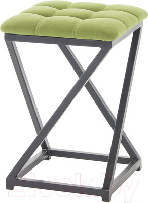 Табурет AMC Comfort 8.1.11 (ткань фисташковый/черный)