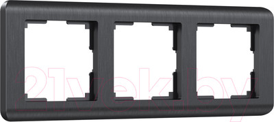 Рамка для выключателей и розеток Werkel W0032104 / a051268 (графит)