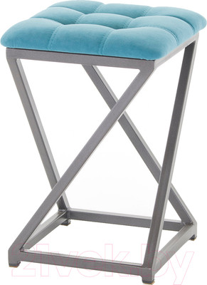 Табурет AMC Comfort 8.4.13 (ткань бирюзовый/графит)