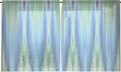 Комплект гардин JoyArty Античная иллюзия / tul_13245 (2шт, 145x180)