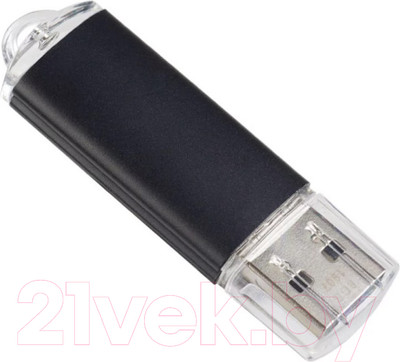 USB flash накопитель Perfeo 16GB E01 / PF-E01B016ES (черный)