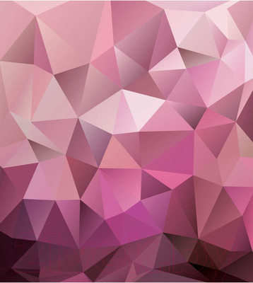 Шторка-занавеска для ванны JoyArty Геометрические холмы / sc_12458