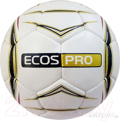 Футбольный мяч ECOS Pro Golden / 003998 (размер 5)