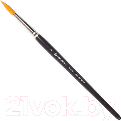 Кисть для рисования Brauberg Art Classic Синтетика жесткая 7 / 200650 (круглая)