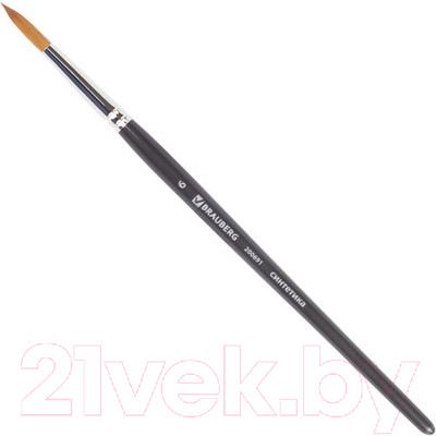 Кисть для рисования Brauberg Art Classic Синтетика мягкая 6 / 200691 (круглая)