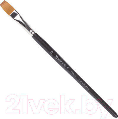 Кисть для рисования Brauberg Art Classic Синтетика мягкая 12 / 200701 (плоская)