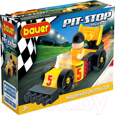 Конструктор Bauer Pit Stop Гоночная машина / 807 (27эл)