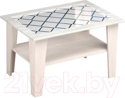 Журнальный столик Премиум Александра СЖ (бодега светлый/вяз каньон вековой милк)