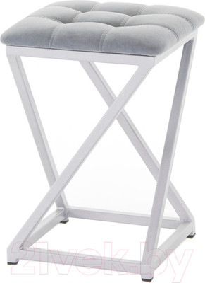 Табурет AMC Comfort 8.5.5 (ткань графит/серебристый)