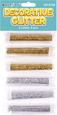 Блестки для декорирования Darvish DV-9765 (6шт, 2цв)