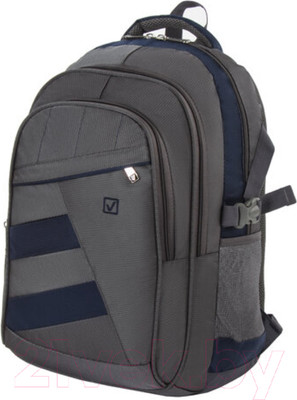 Рюкзак Brauberg MainStream 2 / 224446 (серо-синий)