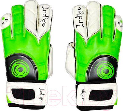 Перчатки вратарские Indigo Sport 200002 (размер 8)