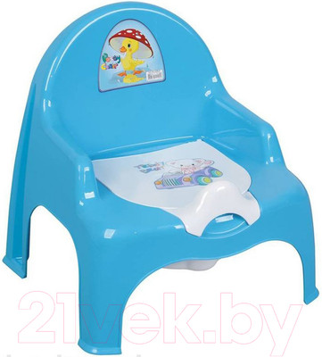Детский горшок Dunya 11102 (голубой)
