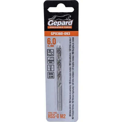 Сверло Gepard GP0360-093