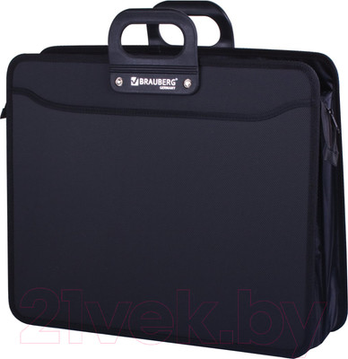 Папка-портфель Brauberg Портфолио / 223081 (черный)