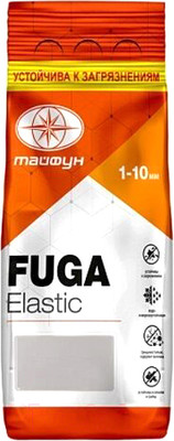 Фуга цементная Тайфун Elastic 123 (2кг, светло-коричневый)