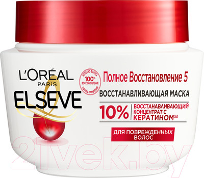 Маска для волос L'Oreal Paris Elseve Восстановление 5 для поврежденных волос (300мл)