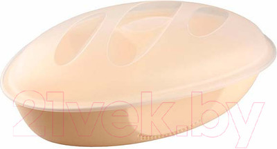 Хлебница Бытпласт 431270607 (бежевый)