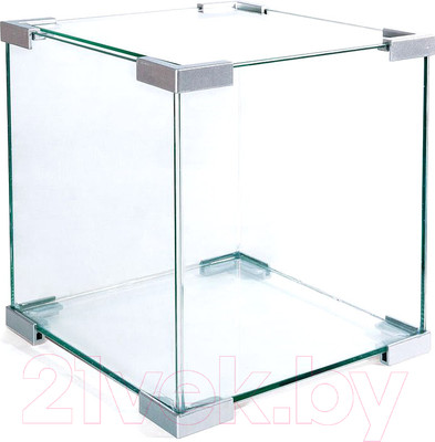 Аквариум Laguna Crystal 6001S / 73514002 (15л, серебристый)