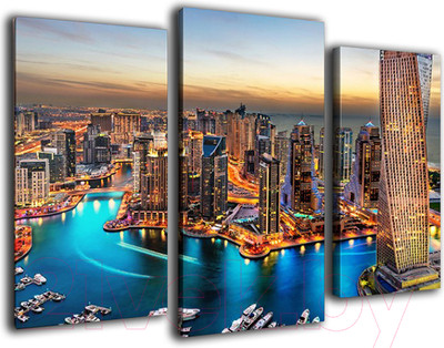 Картина модульная Arthata m-000429 (75x50)