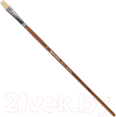Кисть для рисования Brauberg Art Classic Щетина 12 / 200718 (плоская)