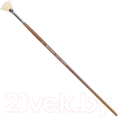 Кисть для рисования Brauberg Art Classic Щетина 6 / 200744 (веерная)