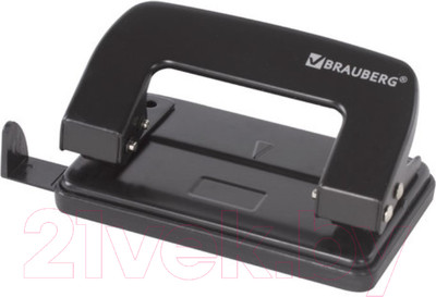 Дырокол Brauberg Classic / 222548 (черный)