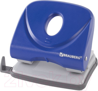 Дырокол Brauberg Original / 222543 (синий)