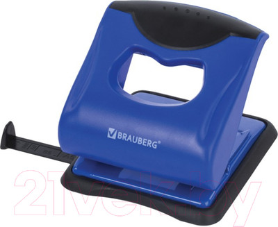 Дырокол Brauberg Jet Pro / 228600 (сине-черный)