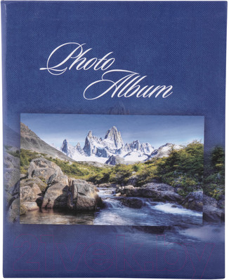 Фотоальбом Brauberg Горный пейзаж / 390669 (синий)
