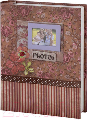 Фотоальбом Brauberg Семья / 390673 (красно-коричневый)