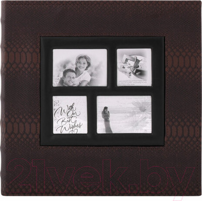 Фотоальбом Brauberg 390680 (коричневый)