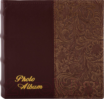 Фотоальбом Brauberg 390681 (бордо/бронзовый)