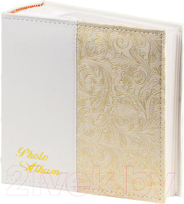 Фотоальбом Brauberg 391117 (белый/золото)