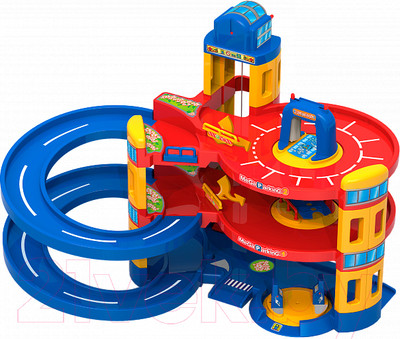 Паркинг игрушечный Нордпласт Мега паркинг / 431221