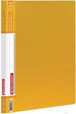 Папка для бумаг Brauberg Contract / 221790 (желтый)