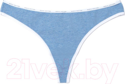 Трусы женские Conte Elegant Basic / LB643 (р.86, голубой меланж)