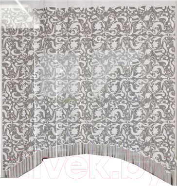 Гардина Лента Т89 (190x215, белый)