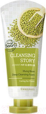 Пенка для умывания Welcos Cleansing Story Mung Beans (120г)