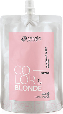 Крем для осветления волос Sergio Professional Color&Blonde (500г)