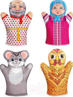 Набор кукол-перчаток Десятое королевство Курочка Ряба / 03643