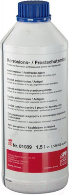 Антифриз Febi Bilstein G11 концентрат / 01089 (1.5л, синий)