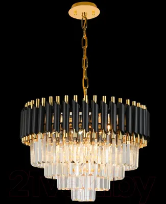 Люстра Natali Kovaltseva 76017/10C (Gold/Black)