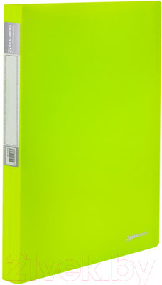 Папка для бумаг Brauberg Neon / 227452 (зеленый)