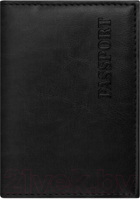 Обложка на паспорт Staff Profit / 237183 (черный)